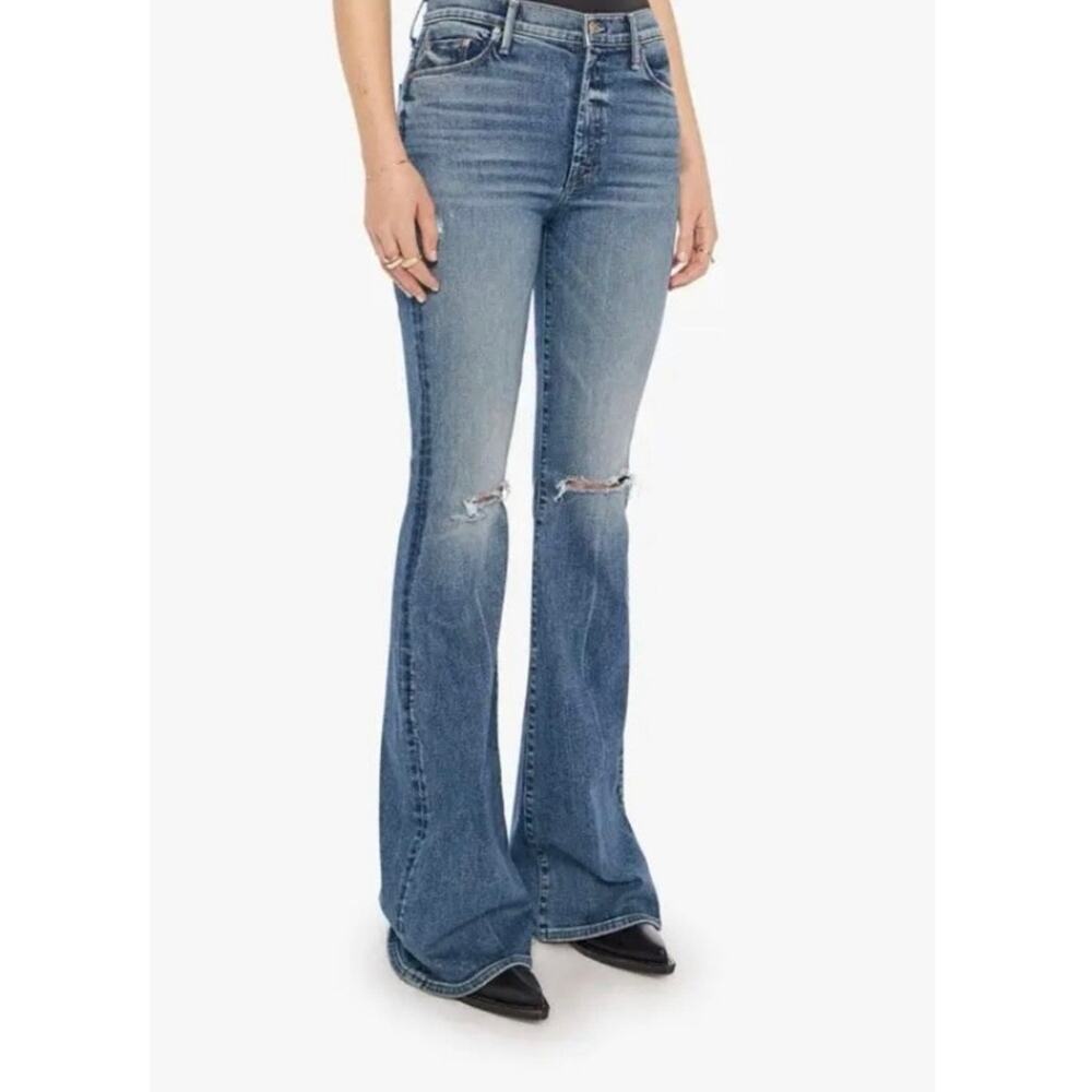 Mother jeans Super Cruiser Double Heel Fray